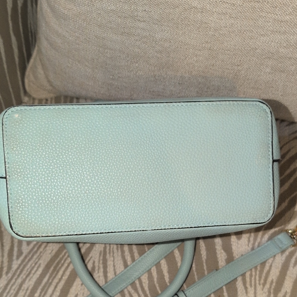 Nanette Lepore Light Blue Tote with Floral Accent - Picture 7 of 13